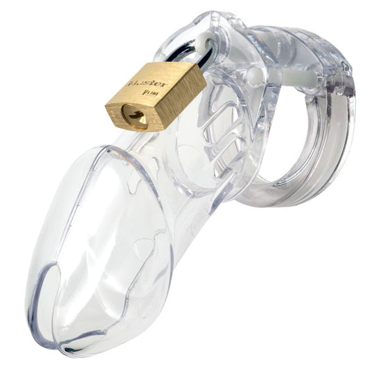 CB-X Cockcage CB-6000 Clear Male Penis Chastity Kit Cage Clear