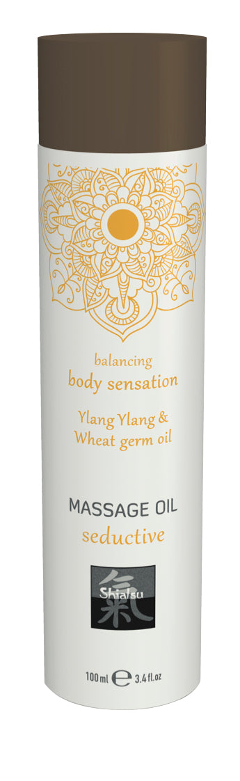 Shiatsu Massage Oil Seductive Ylang Ylang And Wheat Germ Oil 100ml