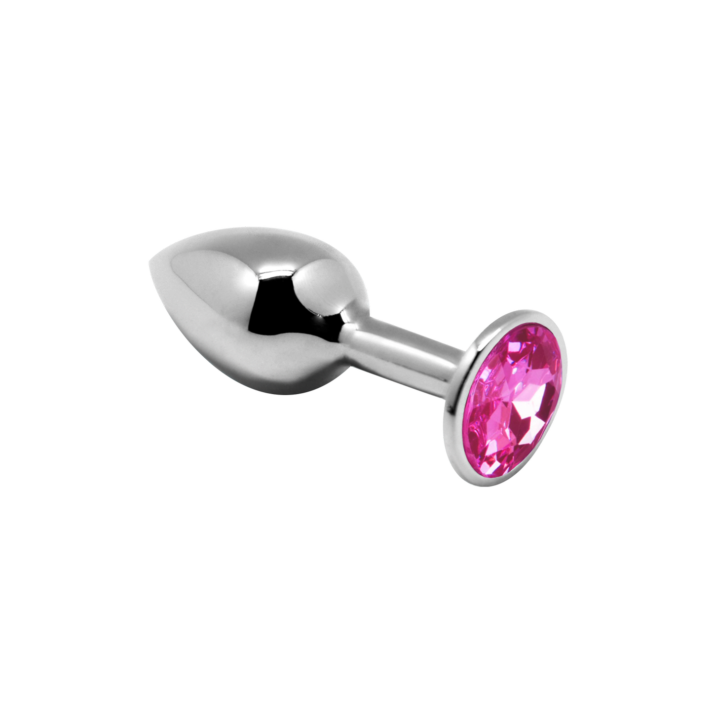 MINI METAL BUTT PLUG ANAL PLEASURE PINK S