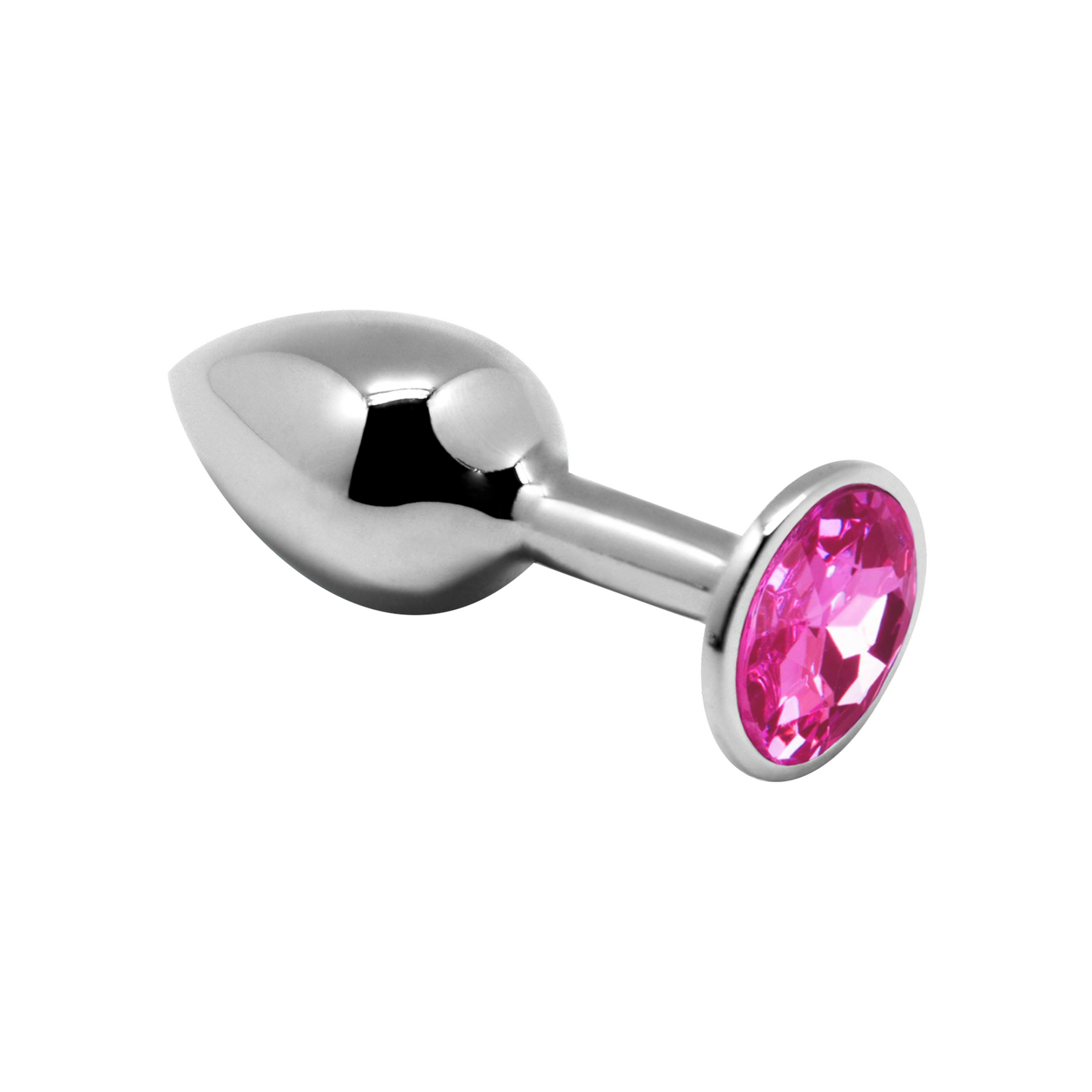 MINI METAL BUTT PLUG ANAL PLEASURE PINK M