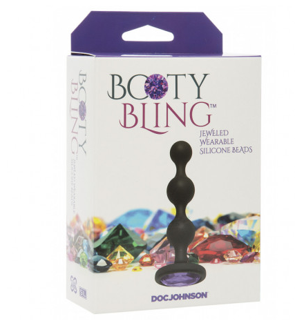 Booty Blingâ¢ - Wearable Silicone Beads - Purple