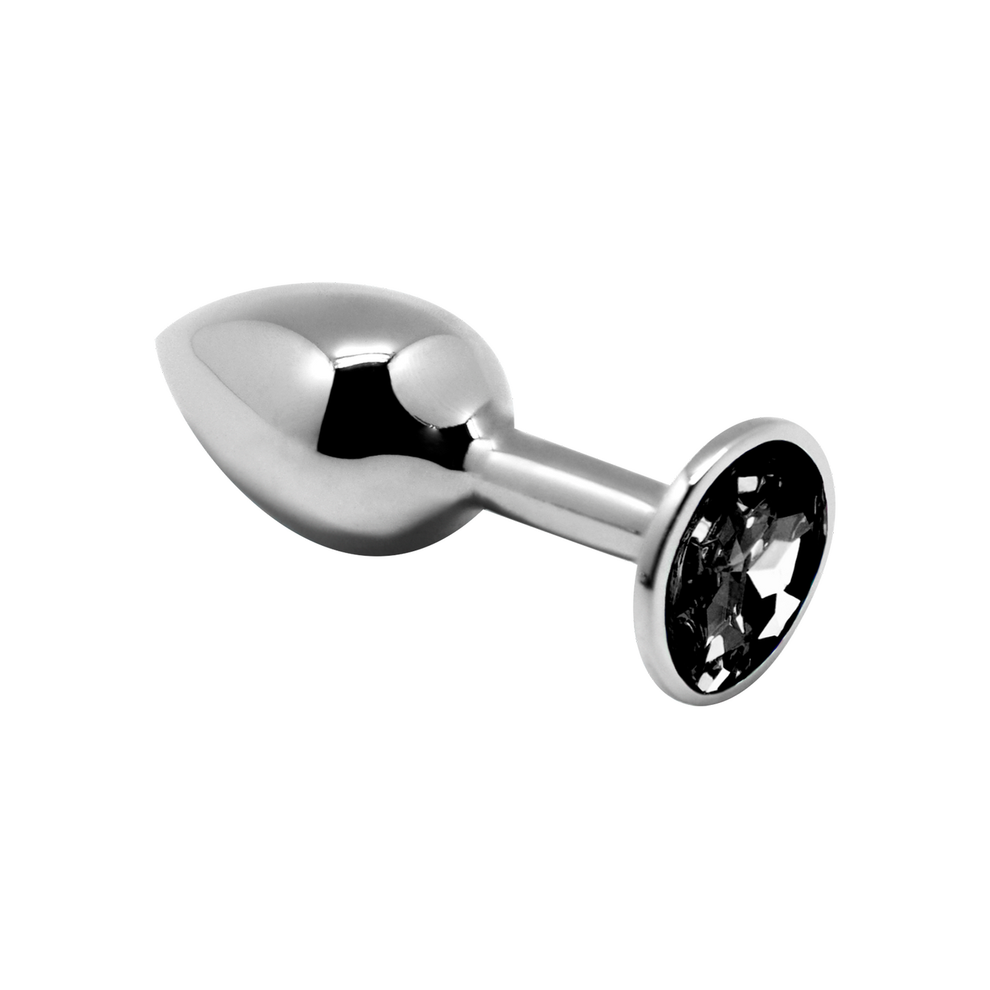 MINI METAL BUTT PLUG ANAL PLEASURE BLACK M