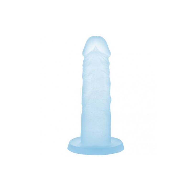 BMS Addiction Cocktails Blue Lagoon 5.5" Dildo with Bullet Vibrator Dong Sex Toy