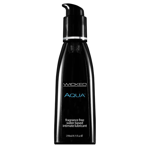 Wicked Aqua Unscented Water Based Lubricant 250ml