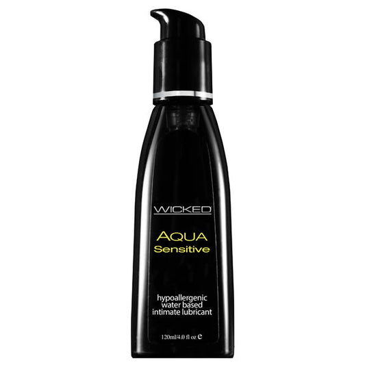 Wicked Aqua Sensitive Water Based Lubricant - 120 ml