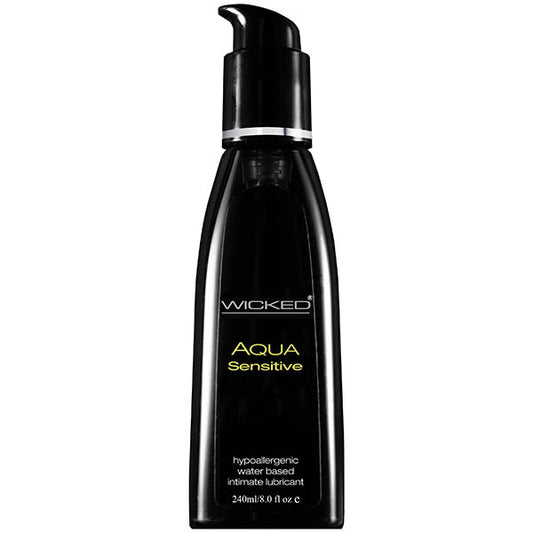 Wicked Aqua Sensitive Water Based Lubricant - 240 ml