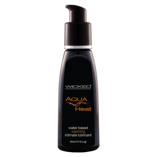 Wicked Aqua Heat Warming Water Based Lubricant 60ml