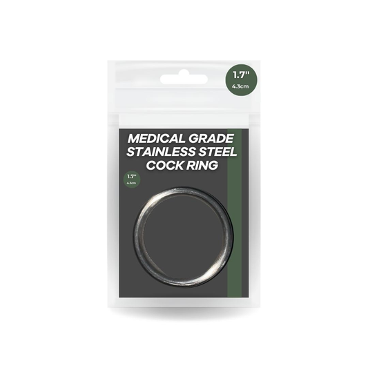 1.7" Medical Grade Stainless Steel Cock Rings