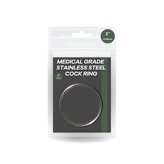 2"  Medical Grade Stainless Steel Cock Rings