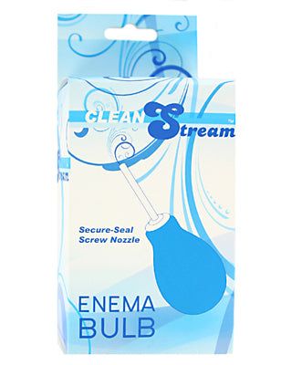 Cleanstream Bulb Anal Clean Enema Douche Blue