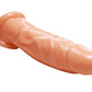 Realistic Flesh Penis Enhancer and Ball Stretcher