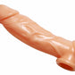 Realistic Flesh Penis Enhancer and Ball Stretcher