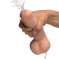 Loadz 8" Dual Density Squirting Dildo Ejaculating Cock Syringe Dong Sex Toy