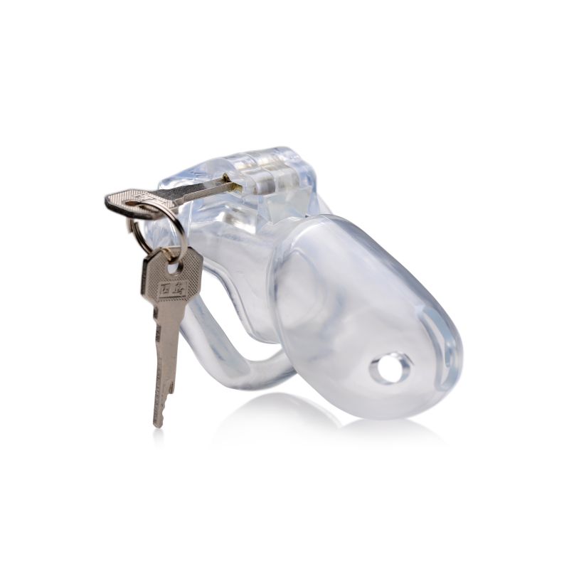 Clear Captor Chastity Cage - Large