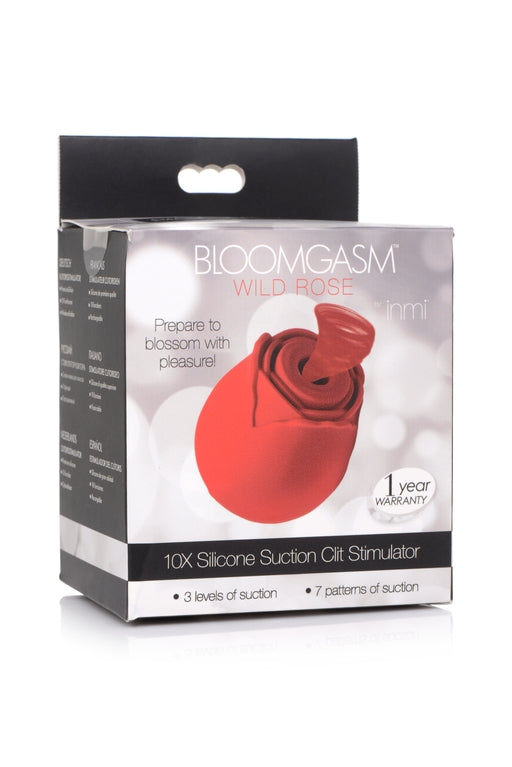 INMI Bloomgasm 10X Silicone Suction Clit Stimulator