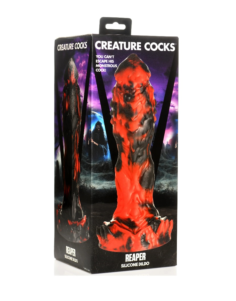 Creature Cocks Grim Reaper Silicone Dildo Large Fat Dong Suction Cup Sex Toy