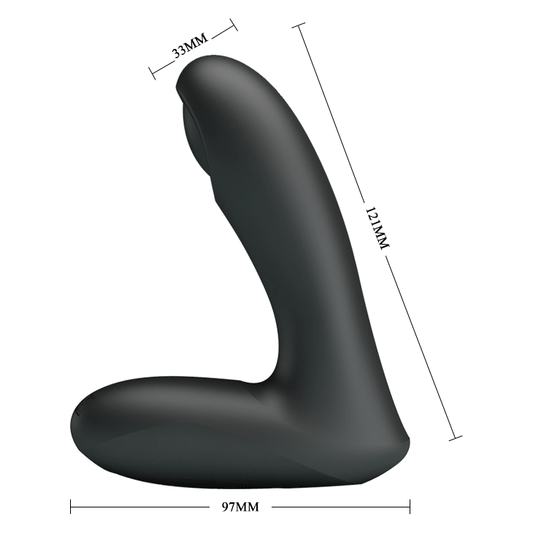 Rechargeable Anal Massager Black