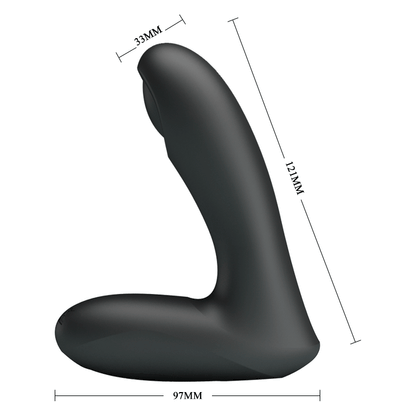 Pretty Love Archenemy Anal Prostate Massager Tapping Vibrator Silicone