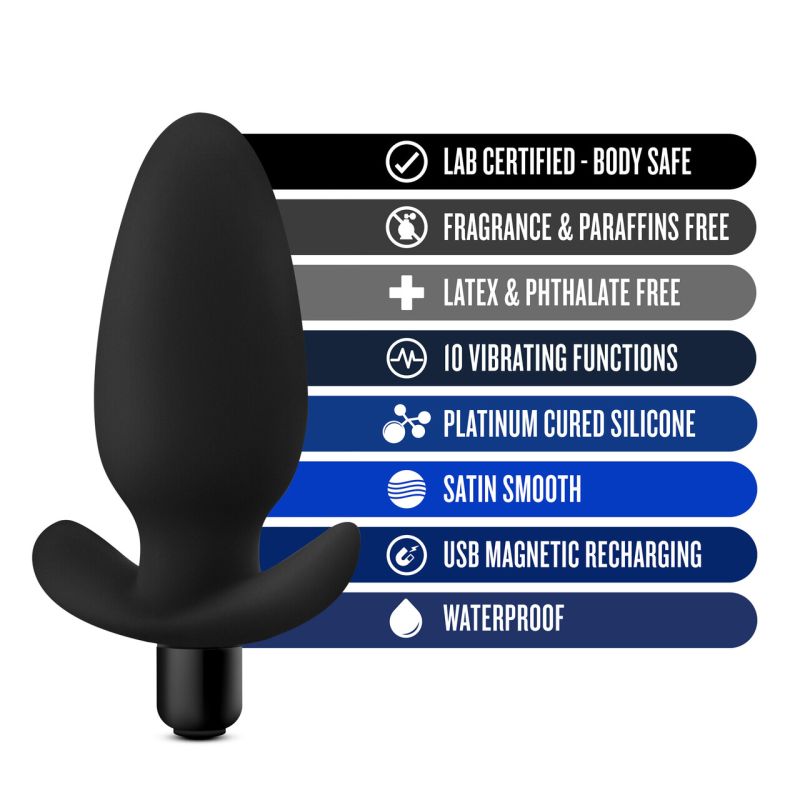 Anal Adventures Platinum Silicone Saddle Plug