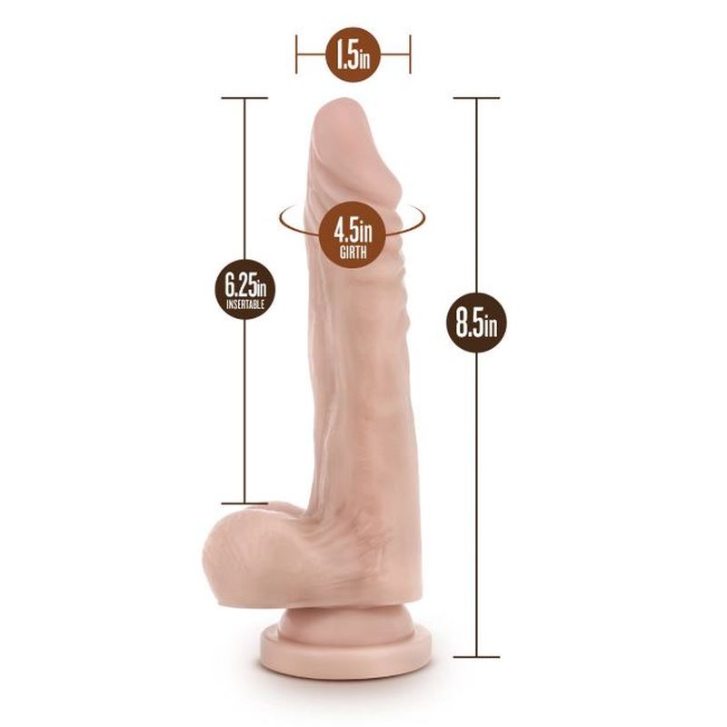 Dr Skin Realistic Cock Stud Muffin Beige