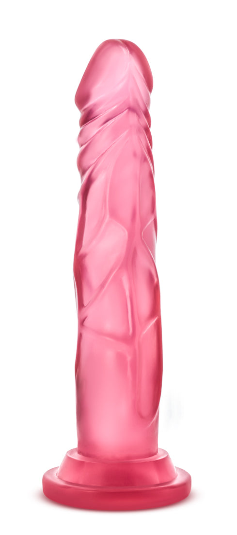 7.5" Blush B Yours Sweet N Hard Dildo Realistic Dong Suction Cup Sex Toy