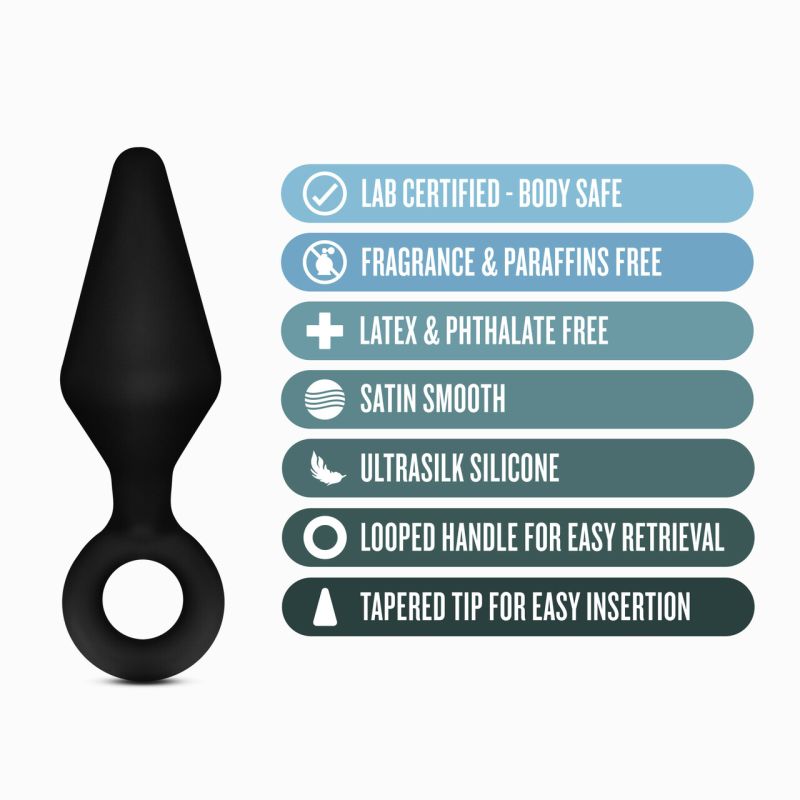 Anal Adventures Platinum Silicone Loop Plug Kit