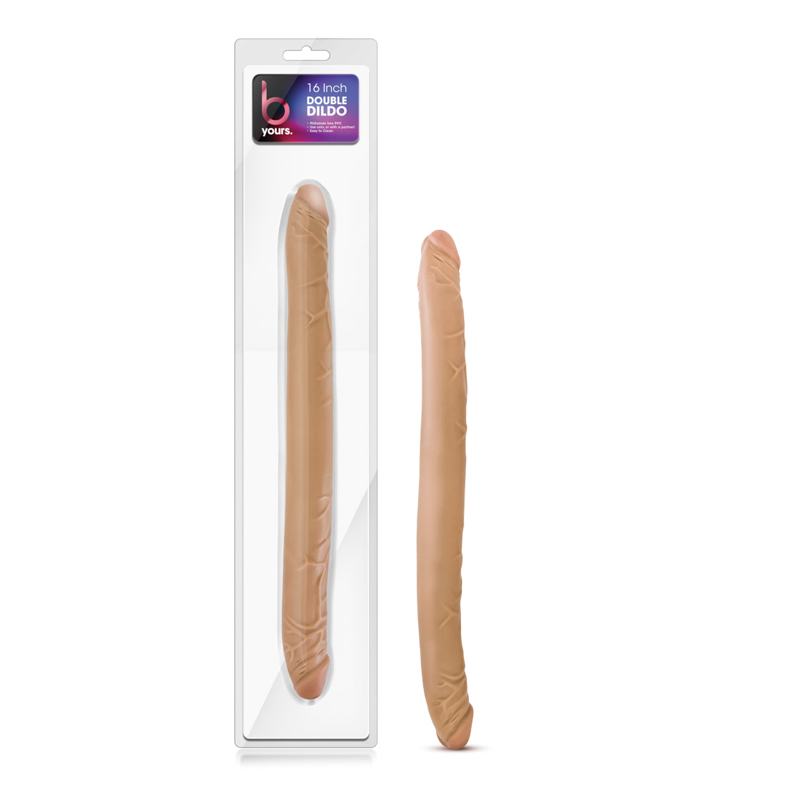 B Yours Double Dildo Beige 16in