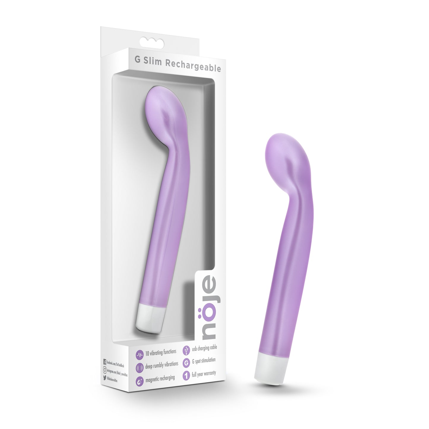 Noje G Slim Rechargeable Rose