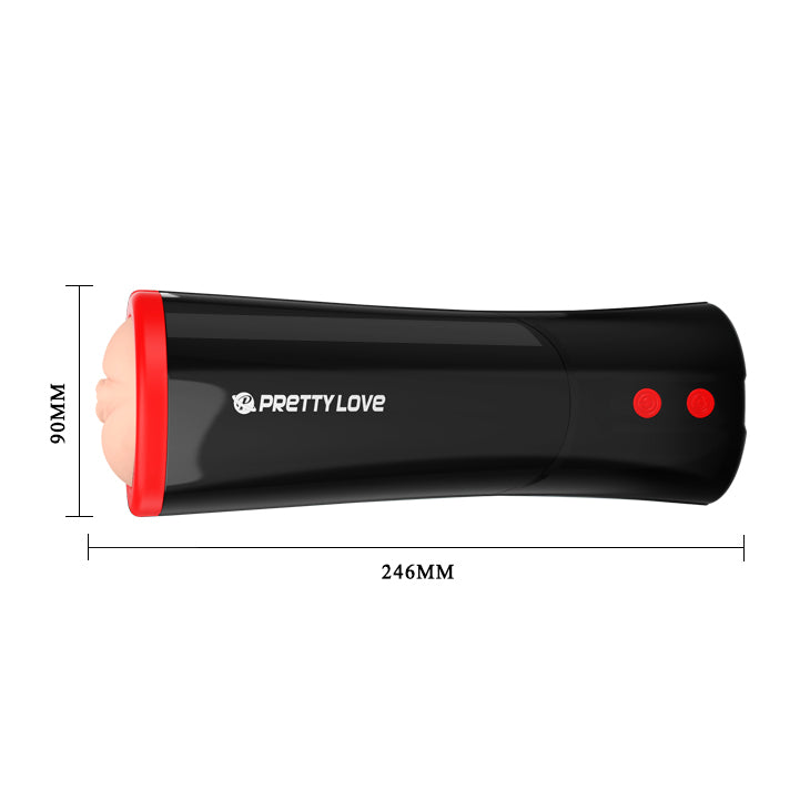 Ozzy AUTO THRUSTING Male Masturbator TALKING Pocket Pussy Men Sex Toy