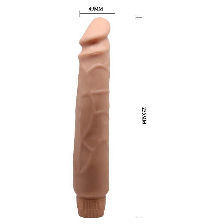 Baile 10" Realistic Vibrating Dildo