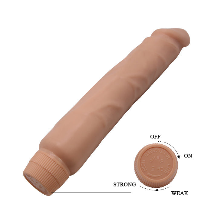 Baile 10" Realistic Vibrating Dildo