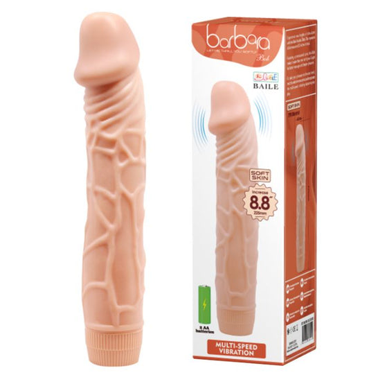 Baile 8.8" Realistic Vibrating Dildo