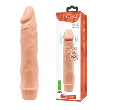 Baile Dwarf 8.3" Realistic Veined Vibrating Dildo