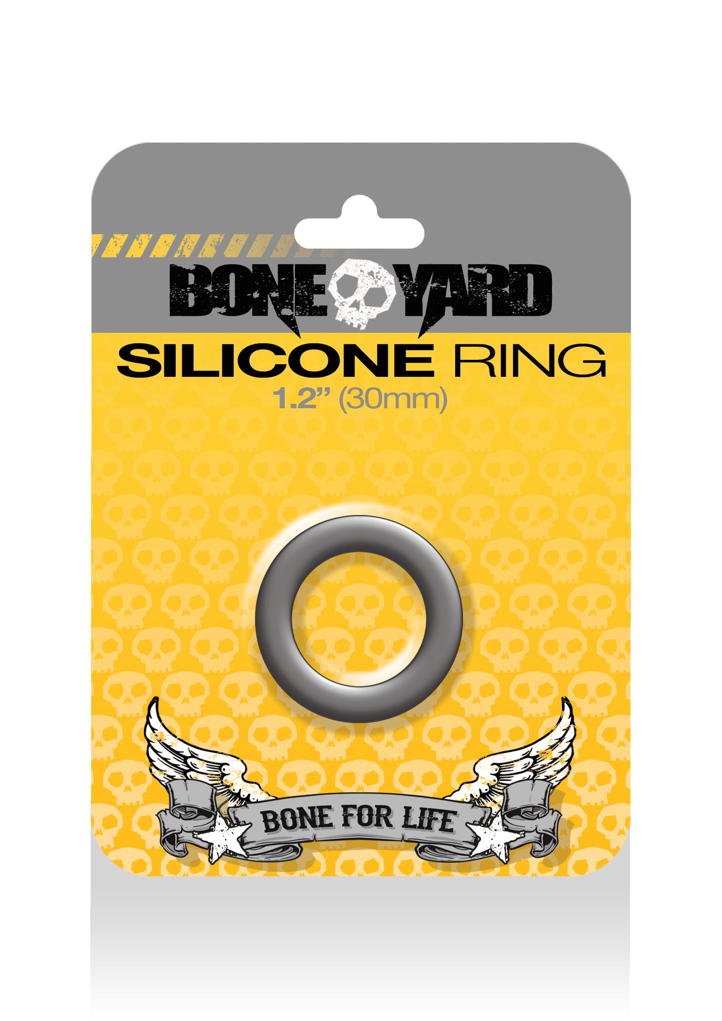 Boneyard Silicone Ring 30mm Grey