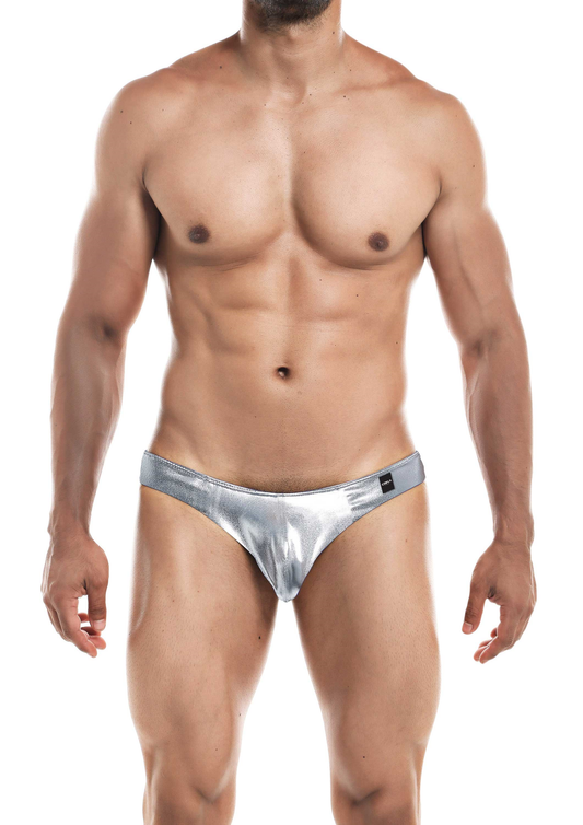 CUT FOR MEN LOW RISE BIKINI SILVER SMALL