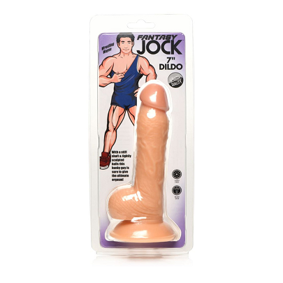 JOCK Wrestling Wayne 7" dildo with balls - Light