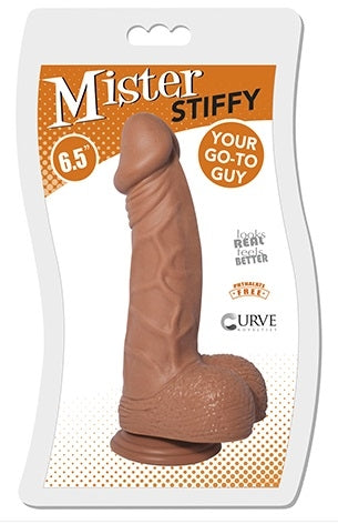 Mister Stiffy - Caramel 6.5" Insertable