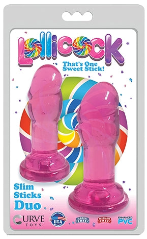 Lollicock Slim Stick Duo Cherry Ice