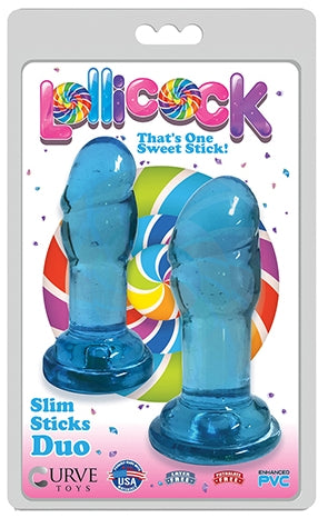 Lollicock Slim Stick Duo Berry Ice
