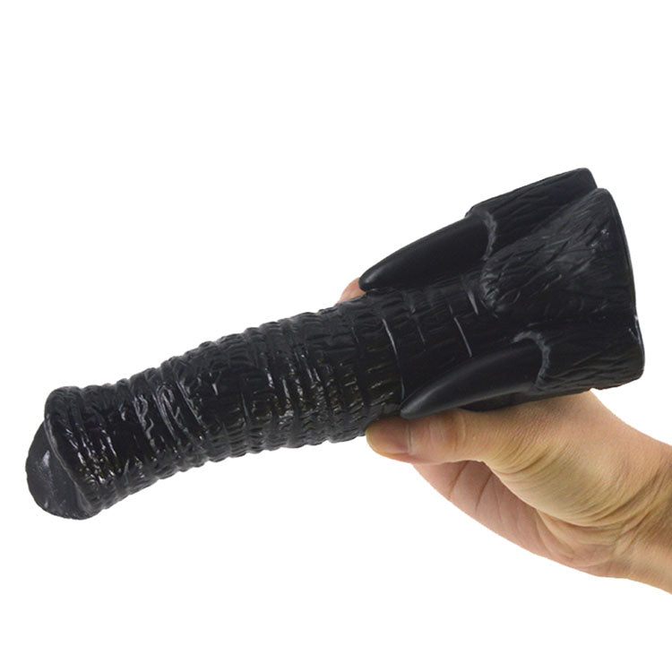 FAAK Elephant Dildo Large Anal Plug Black