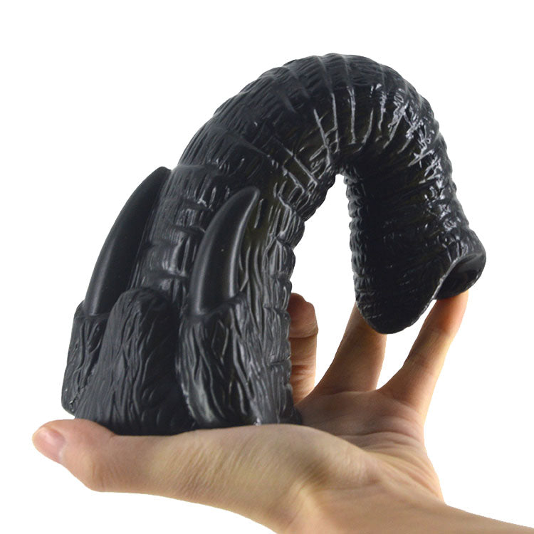 FAAK Elephant Dildo Large Anal Plug Black