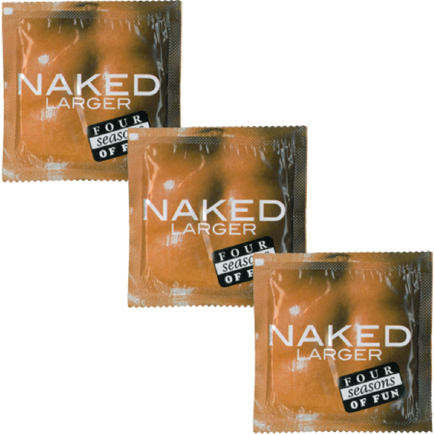 Four Seasons Naked Larger Condoms 144's Width 60mm