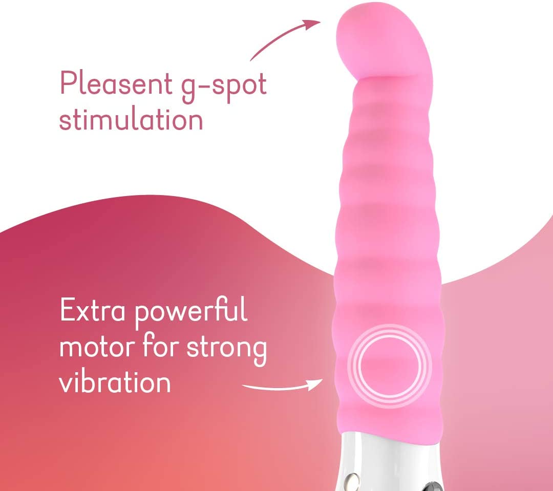 Fun Factory Patchy Paul G5 G Spot Vibrator Rechargeable USB Dildo Female Sex Toy