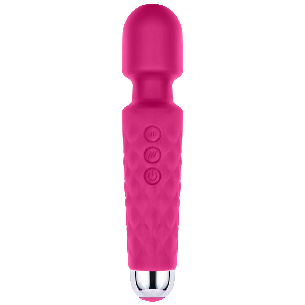 Bebuzzed Chubby Wand USB Rechargeable Vibrator Pink