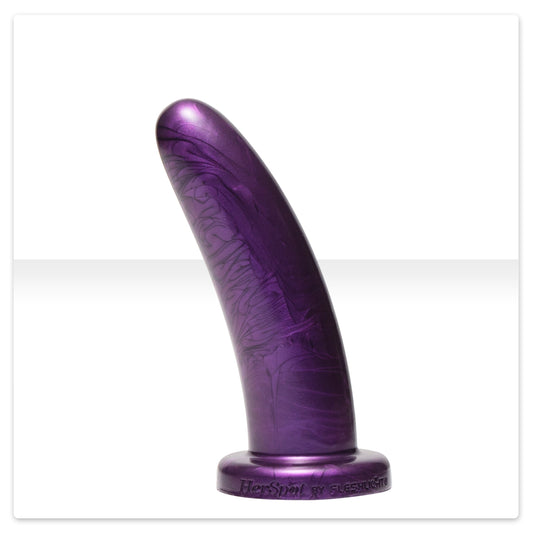 Plum Orchid Dildo Medium