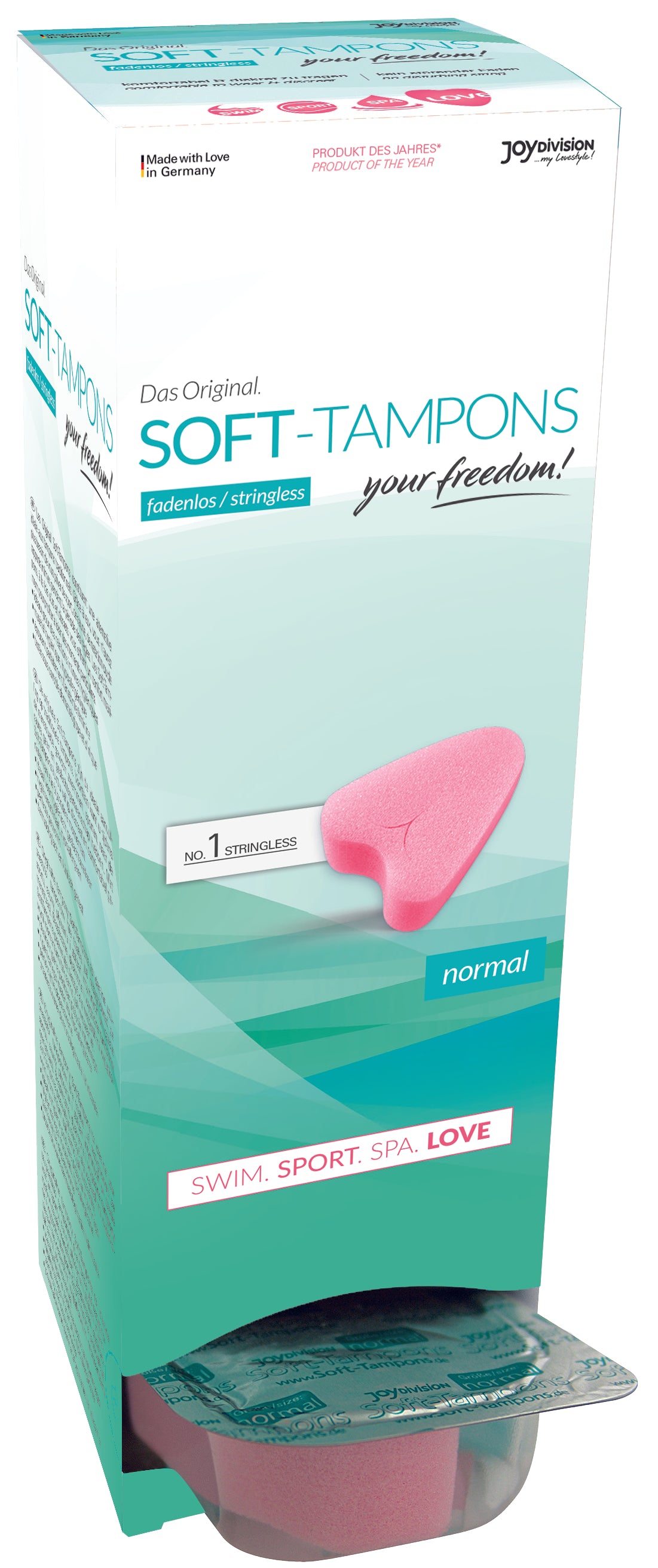 Joy Division Soft Tampon Sponge Sport Spa Love Making 10 Pack