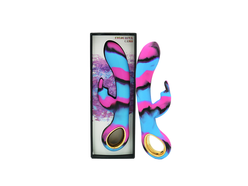 Camo Dini G Spot Rabbit Vibrator Heated Vibe Clitoral Stimulator USB Sex Toy