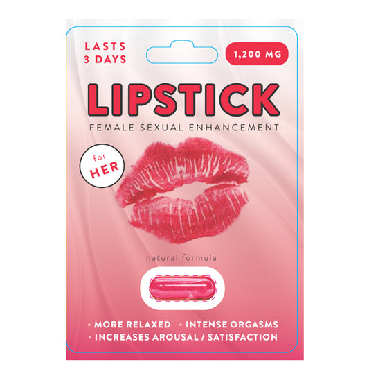 Lipstick Female Libido Single Pill