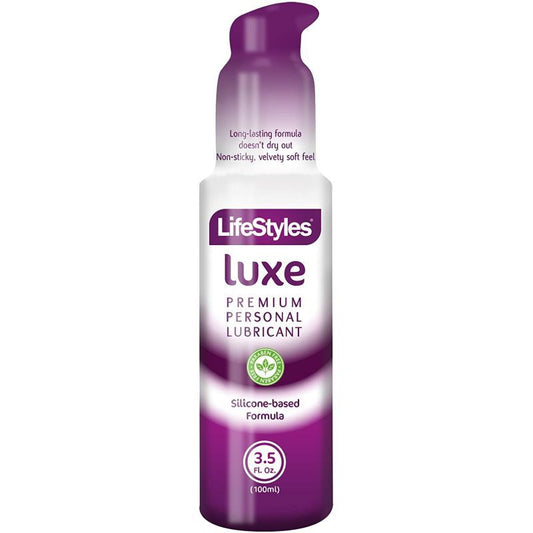 Lifestyles Luxe Lubricant 100ml Silicone Based Personal Sex Lube