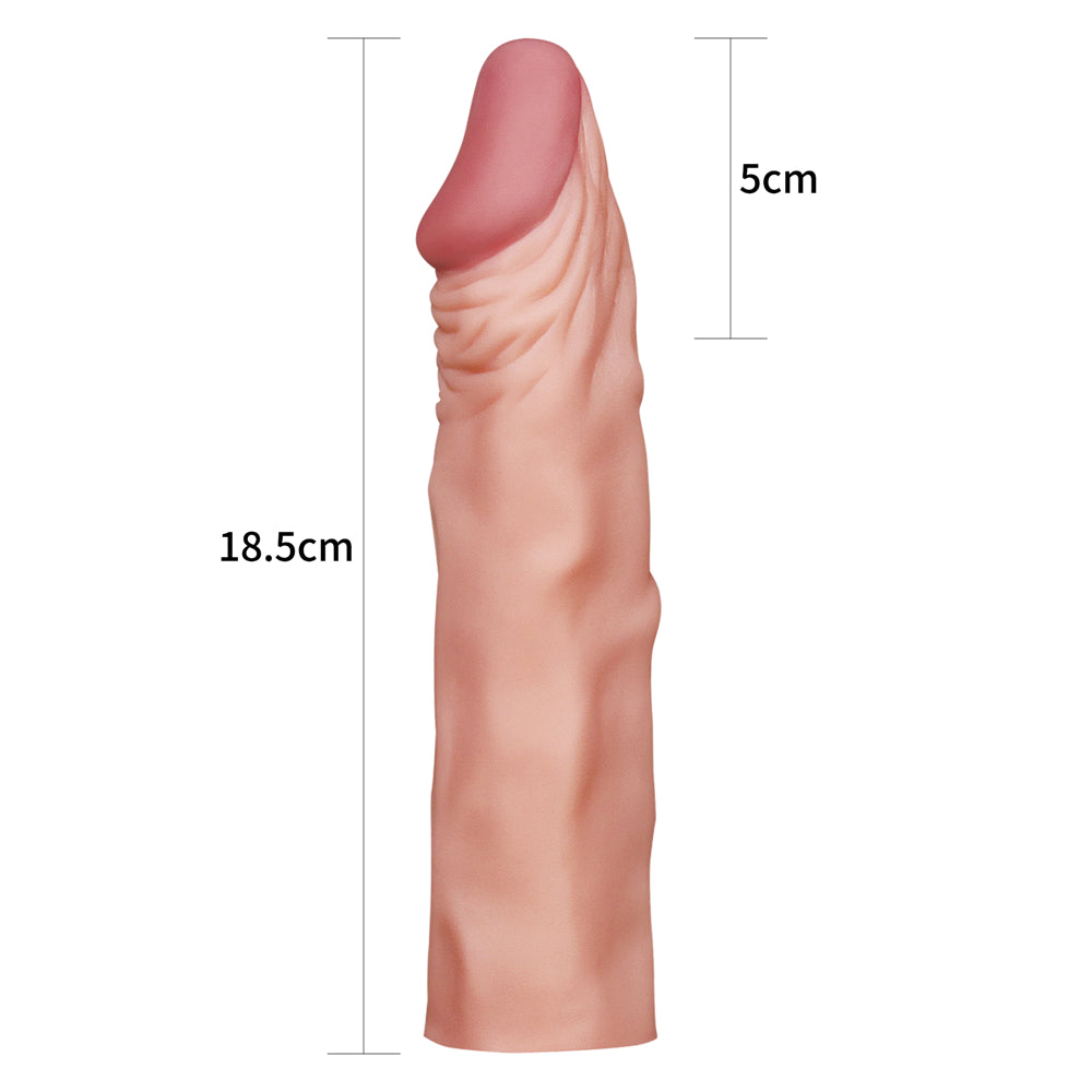 Lovetoy Pleasure X-Tender 2'' Penis Sleeve Cock Extender Ring